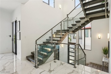 Experience sweeping 180-degree unobstructed Strip, mountain & on  in Nevada - for sale on GolfHomes.com, golf home, golf lot