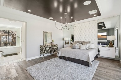Experience sweeping 180-degree unobstructed Strip, mountain & on  in Nevada - for sale on GolfHomes.com, golf home, golf lot
