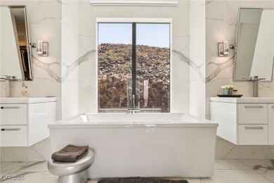 Experience sweeping 180-degree unobstructed Strip, mountain & on  in Nevada - for sale on GolfHomes.com, golf home, golf lot