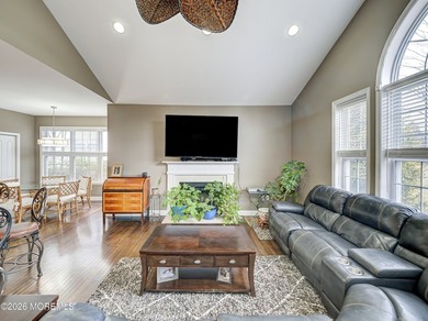 Open and airy 3 bedroom 2 1/2 bath Dunbar model patio home in on Battleground Country Club in New Jersey - for sale on GolfHomes.com, golf home, golf lot