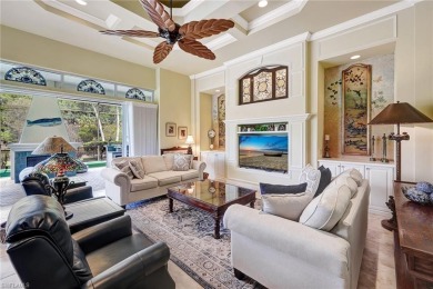This pristine Mediterranean-style residence, custom-built by on Verandah Golf Course and Club in Florida - for sale on GolfHomes.com, golf home, golf lot
