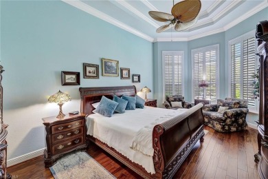 This pristine Mediterranean-style residence, custom-built by on Verandah Golf Course and Club in Florida - for sale on GolfHomes.com, golf home, golf lot