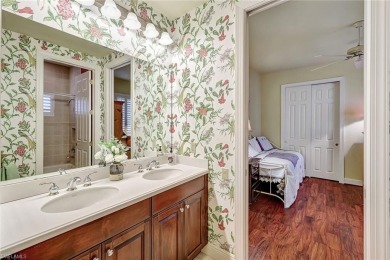 This pristine Mediterranean-style residence, custom-built by on Verandah Golf Course and Club in Florida - for sale on GolfHomes.com, golf home, golf lot
