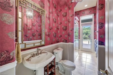 This pristine Mediterranean-style residence, custom-built by on Verandah Golf Course and Club in Florida - for sale on GolfHomes.com, golf home, golf lot