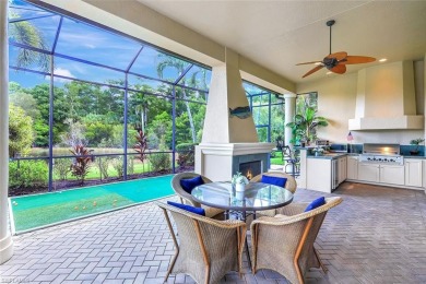 This pristine Mediterranean-style residence, custom-built by on Verandah Golf Course and Club in Florida - for sale on GolfHomes.com, golf home, golf lot