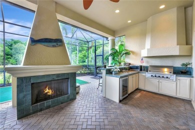 This pristine Mediterranean-style residence, custom-built by on Verandah Golf Course and Club in Florida - for sale on GolfHomes.com, golf home, golf lot