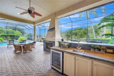 This pristine Mediterranean-style residence, custom-built by on Verandah Golf Course and Club in Florida - for sale on GolfHomes.com, golf home, golf lot