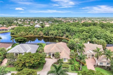 This pristine Mediterranean-style residence, custom-built by on Verandah Golf Course and Club in Florida - for sale on GolfHomes.com, golf home, golf lot