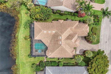 This pristine Mediterranean-style residence, custom-built by on Verandah Golf Course and Club in Florida - for sale on GolfHomes.com, golf home, golf lot