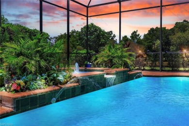 This pristine Mediterranean-style residence, custom-built by on Verandah Golf Course and Club in Florida - for sale on GolfHomes.com, golf home, golf lot