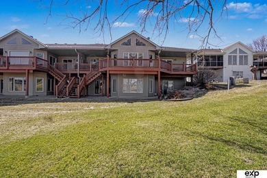 This spacious townhome offers stunning, million-dollar views on Tiburon Golf Club in Nebraska - for sale on GolfHomes.com, golf home, golf lot