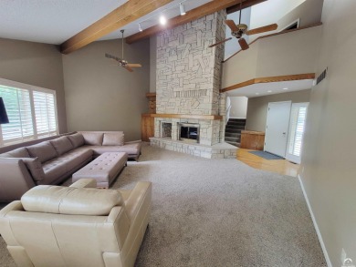 This spacious, nearly 4,700 sq ft house is located in a quiet on Alvamar Orchards in Kansas - for sale on GolfHomes.com, golf home, golf lot