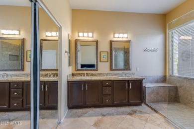 Gorgeous single-level home with stylish, on-trend finishes on Wildfire Golf Club in Arizona - for sale on GolfHomes.com, golf home, golf lot