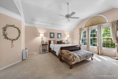 ***Privacy and Luxury at 4 Point O Woods Court in the Boulder on Boulder Ridge Country Club in Illinois - for sale on GolfHomes.com, golf home, golf lot