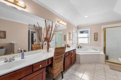 ***Privacy and Luxury at 4 Point O Woods Court in the Boulder on Boulder Ridge Country Club in Illinois - for sale on GolfHomes.com, golf home, golf lot