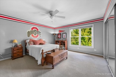 ***Privacy and Luxury at 4 Point O Woods Court in the Boulder on Boulder Ridge Country Club in Illinois - for sale on GolfHomes.com, golf home, golf lot