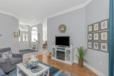 Welcome to this bright and inviting 5-bedroom, 3-bath, and 3-car on Hunters Green Country Club in Florida - for sale on GolfHomes.com, golf home, golf lot
