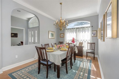 Welcome to this bright and inviting 5-bedroom, 3-bath, and 3-car on Hunters Green Country Club in Florida - for sale on GolfHomes.com, golf home, golf lot