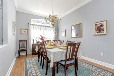 Welcome to this bright and inviting 5-bedroom, 3-bath, and 3-car on Hunters Green Country Club in Florida - for sale on GolfHomes.com, golf home, golf lot