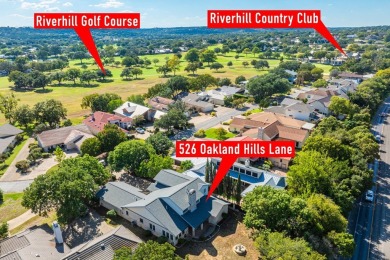 Discover this spacious 3-bedroom, 3.5-bath stone and stucco home on Riverhill Country Club in Texas - for sale on GolfHomes.com, golf home, golf lot