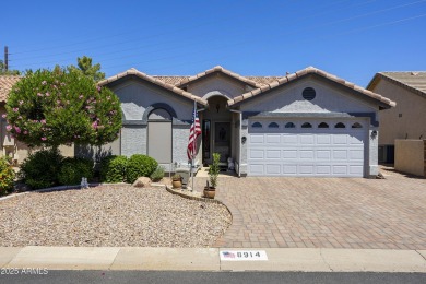Charming 2BR, 2BA home in the very active adult community of Sun on Sun Lakes Country Club in Arizona - for sale on GolfHomes.com, golf home, golf lot