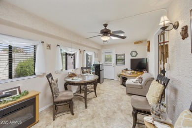 Charming 2BR, 2BA home in the very active adult community of Sun on Sun Lakes Country Club in Arizona - for sale on GolfHomes.com, golf home, golf lot