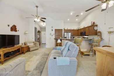 Charming 2BR, 2BA home in the very active adult community of Sun on Sun Lakes Country Club in Arizona - for sale on GolfHomes.com, golf home, golf lot