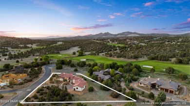 Indulge in luxury at this custom-built home boasting mountain on Talking Rock Golf Club in Arizona - for sale on GolfHomes.com, golf home, golf lot