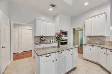 Welcome to this stunning one-story residence in the highly on Oakmont Country Club in Texas - for sale on GolfHomes.com, golf home, golf lot