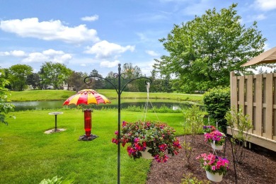 Gorgeous water view location backing to a peaceful pond in the on Klein Creek Golf Club in Illinois - for sale on GolfHomes.com, golf home, golf lot
