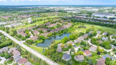 Gorgeous water view location backing to a peaceful pond in the on Klein Creek Golf Club in Illinois - for sale on GolfHomes.com, golf home, golf lot