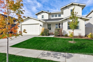 Built in 2023 and meticulously maintained by one owner, this on Hunters Point Golf Club in Idaho - for sale on GolfHomes.com, golf home, golf lot