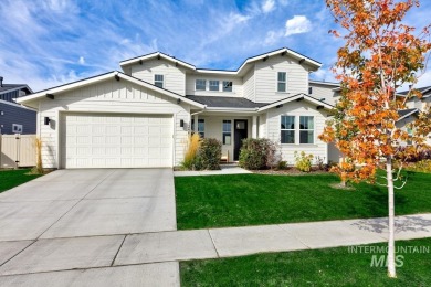 Built in 2023 and meticulously maintained by one owner, this on Hunters Point Golf Club in Idaho - for sale on GolfHomes.com, golf home, golf lot