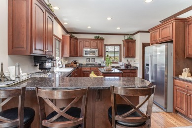 Discover luxury living in this Custom-built 2 story brick home on Briar Ridge Country Club in Indiana - for sale on GolfHomes.com, golf home, golf lot