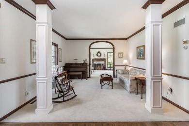 Discover luxury living in this Custom-built 2 story brick home on Briar Ridge Country Club in Indiana - for sale on GolfHomes.com, golf home, golf lot