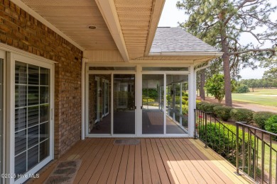 This charming, all-brick, single-level golf-front home is on Longleaf Golf and Country Club in North Carolina - for sale on GolfHomes.com, golf home, golf lot