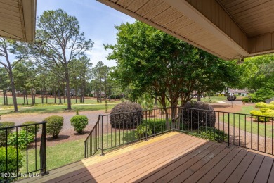 This charming, all-brick, single-level golf-front home is on Longleaf Golf and Country Club in North Carolina - for sale on GolfHomes.com, golf home, golf lot