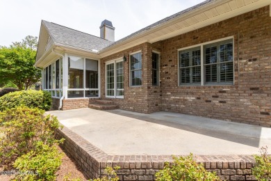This charming, all-brick, single-level golf-front home is on Longleaf Golf and Country Club in North Carolina - for sale on GolfHomes.com, golf home, golf lot