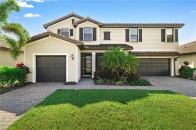 Discover refined luxury within the contemporary ambiance of this on Old Corkscrew Golf Club in Florida - for sale on GolfHomes.com, golf home, golf lot