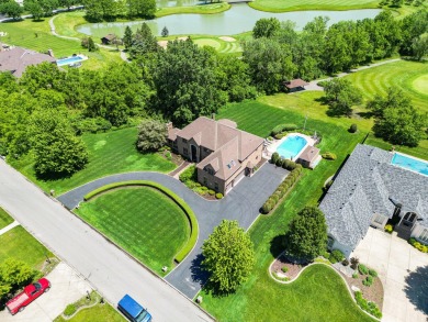 Discover luxury living in this Custom-built 2 story brick home on Briar Ridge Country Club in Indiana - for sale on GolfHomes.com, golf home, golf lot