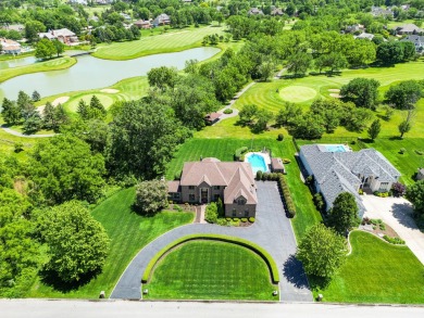 Discover luxury living in this Custom-built 2 story brick home on Briar Ridge Country Club in Indiana - for sale on GolfHomes.com, golf home, golf lot