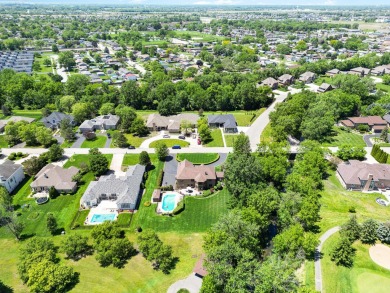 Discover luxury living in this Custom-built 2 story brick home on Briar Ridge Country Club in Indiana - for sale on GolfHomes.com, golf home, golf lot