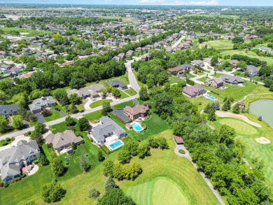 Discover luxury living in this Custom-built 2 story brick home on Briar Ridge Country Club in Indiana - for sale on GolfHomes.com, golf home, golf lot