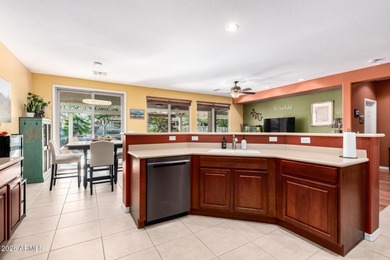 Situated on a fully enclosed corner lot, this beautifully on Poston Butte Golf Club in Arizona - for sale on GolfHomes.com, golf home, golf lot