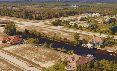 Nice and Cleared GULF ACCESS LOT with WESTERN Rear Exposure on Burnt Store Golf Club in Florida - for sale on GolfHomes.com, golf home, golf lot
