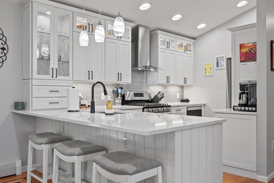 Nestled in the sought after gated waterfront community of South on Laconia Country Club in New Hampshire - for sale on GolfHomes.com, golf home, golf lot