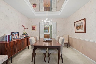 Welcome to this inviting ranch-style, single-level townhome with on Leawood South Country Club in Kansas - for sale on GolfHomes.com, golf home, golf lot