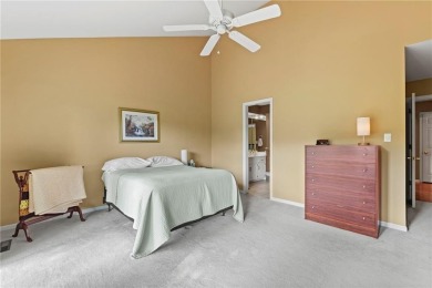 Welcome to this inviting ranch-style, single-level townhome with on Leawood South Country Club in Kansas - for sale on GolfHomes.com, golf home, golf lot