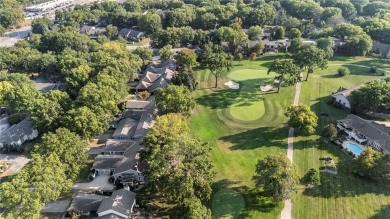 Welcome to this inviting ranch-style, single-level townhome with on Leawood South Country Club in Kansas - for sale on GolfHomes.com, golf home, golf lot