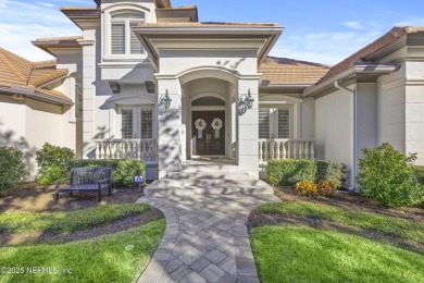 Custom elegant home offers a grand entry flowing into spacious on Marsh Landing Country Club - Saint Johns County in Florida - for sale on GolfHomes.com, golf home, golf lot